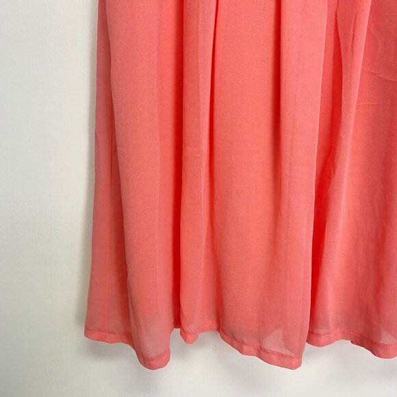 Umgee Pink Chiffon Dress - Picture 6 of 8
